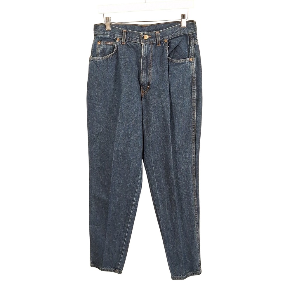 Vintage 90s Chic Jeans Womens Sz 16 Avg‎ High Waist Tapered Leg Denim Mom Jeans